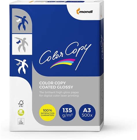 Mondi Color Copy Glossy 135 g m² A3 Fotopapier 250 Blatt 19 99