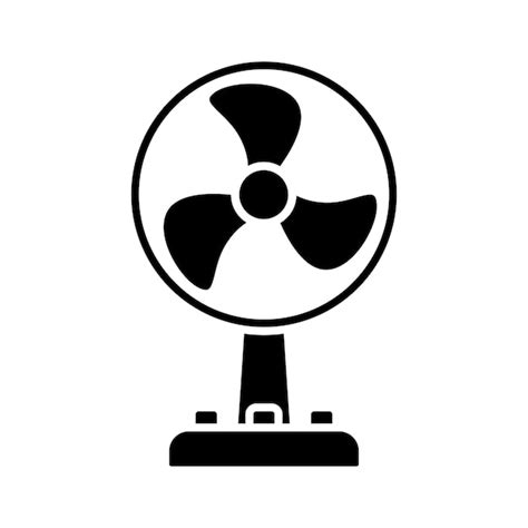 Premium Vector | Electric fan icon vector design template in white ...