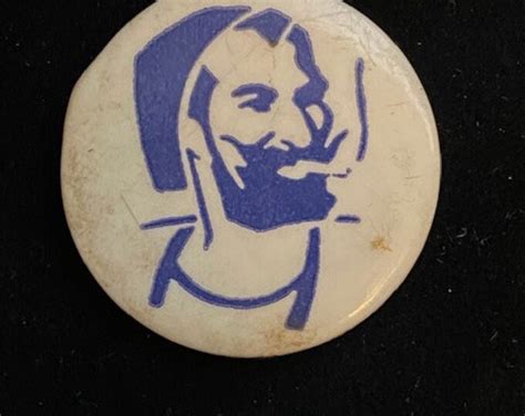 Vintage Zig Zag Man Logo Button 1970's - Etsy