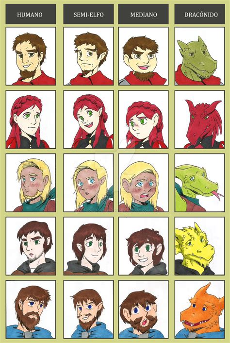 Dnd Party Races Swap By Rodolfovalenz90 On Deviantart