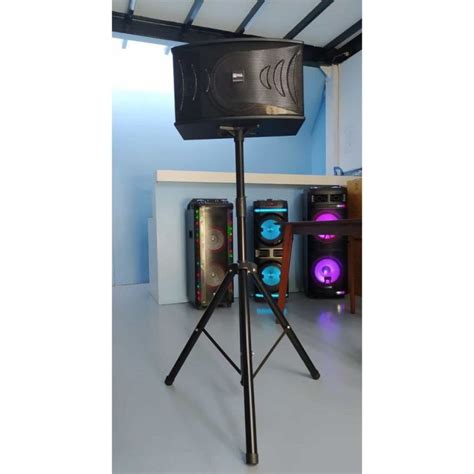 Bea Sps Professional Tripod Base Speaker Stand Pc Lazada Ph