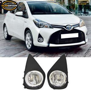 Fits 15 17 Yaris Hatchback Front Fog Lamp Foglight Pair Left Right