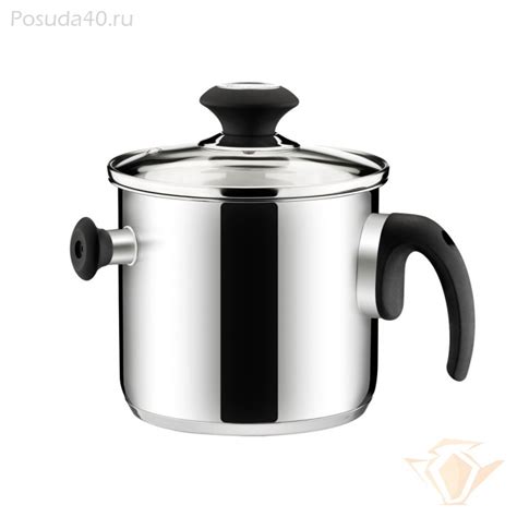 Кастрюля для кипячения молока Tescoma Presto, двойные стенки, 16см, 2л ...