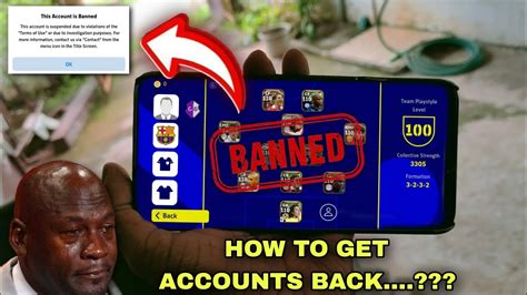 Efootball Account Banned Suspend How To Fix Account And Get Account