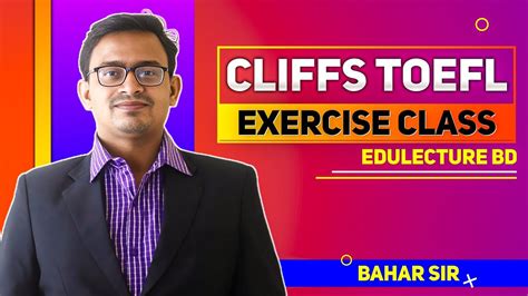 CLIFFS TOEFL Exercise Class By Md Bahar Ullah Halda Publication