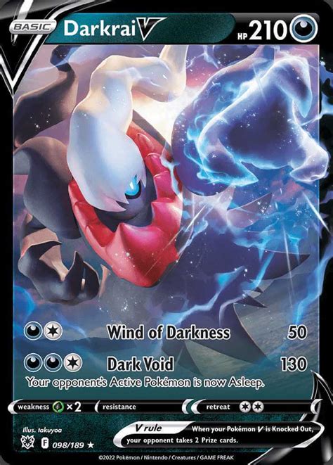 Darkrai Vstar Post Rotation Pokemoncard