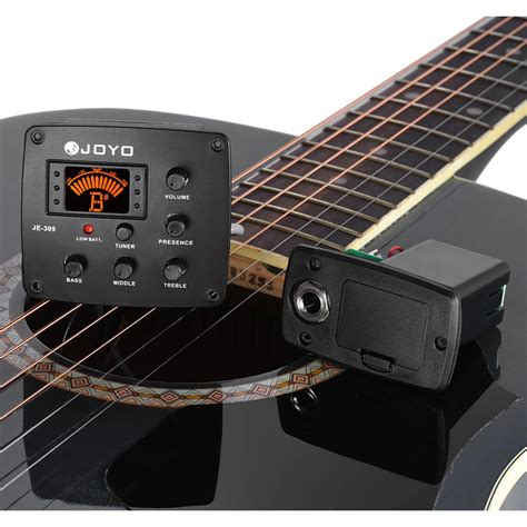 Joyo Je Acoustic Guitar Piezo Pickup Preamp Band Eq Equalizer