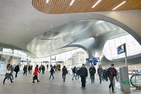 A Train Station In Arnhem The Netherlands Rbizarrebuildings