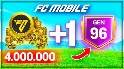 4 MİLYON COINS İLE 1 GEN YÜKSELDİM EN İYİ GEN YÜKSELTME FC Mobile