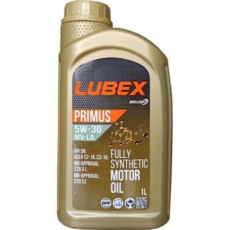 Lubex Primus W Mv La Litre Motor Ya Retim Y L Fiyat