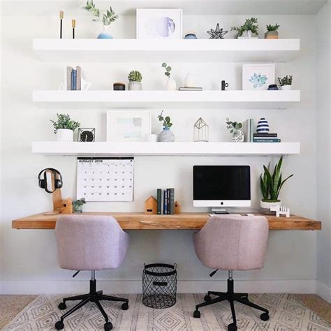 20 Floating Shelves Office Ideas The Urban Decor