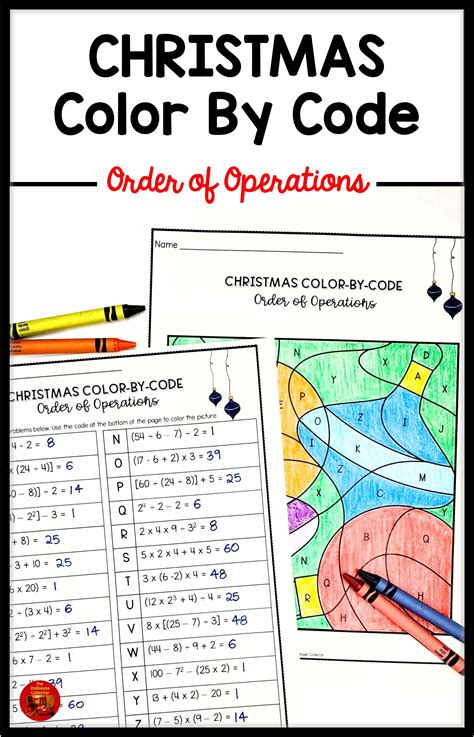 This Color By Code Math Resource Allows Upper Elementary Students To