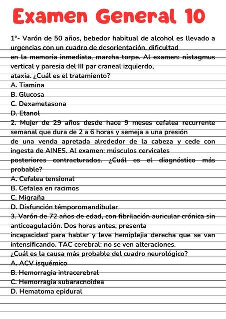 Examen General Luis Esquivel Pe A Udocz