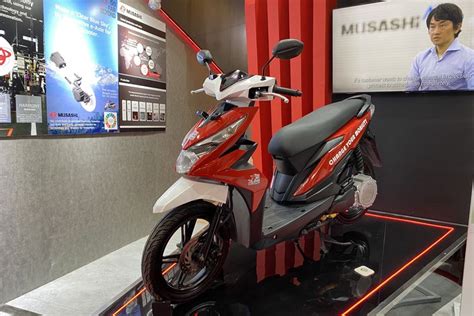 Foto Spesifikasi Motor Listrik Konversi Musashi Honda BeAT Rasa 250 Cc