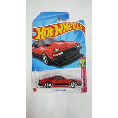 Jual HOT WHEELS J23 82 TOYOTA SUPRA MERAH HW THE 80 S Shopee Indonesia