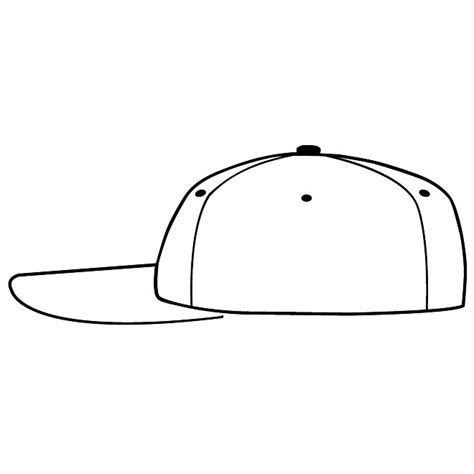 Cap Template Royalty Free Stock Svg Vector