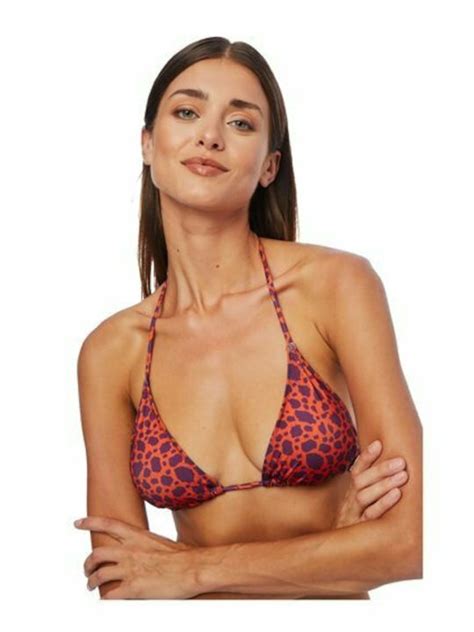 Minerva Canary Islands Bikini Τριγωνάκι Animal Print Πορτοκαλί 90 9166B