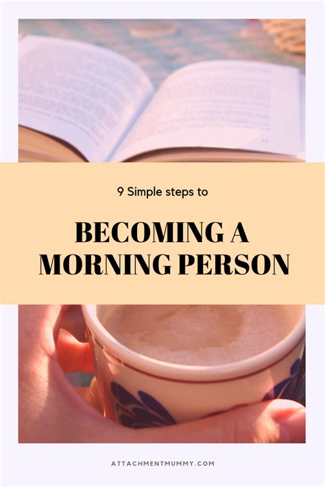 How To Become A ‘morning Person In 9 Easy Steps