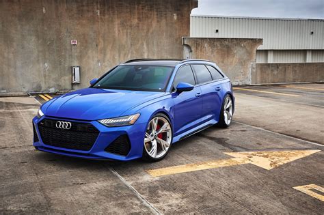 Nogaro Blue Audi Rs6 Avant Tribute Edition C8