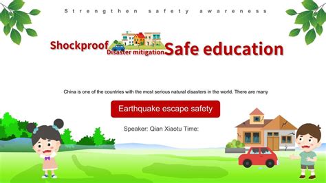 Best Free Earthquake Prevention And Disaster Reduction Google Slides