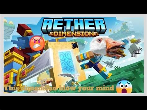 Aether Dimensions Minecraft Mod Bedrocks In Hindi Minecraft