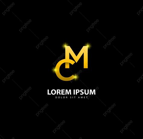 Letter M Logo Letter D Gold Letters Initial Letters Lettering