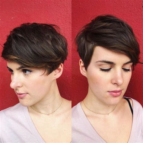 Asymmetrical Pixie Haircut Edgy Pixie Cuts Pixie Cut With Undercut