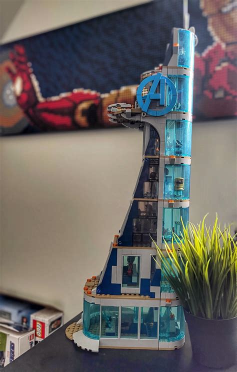 Avengers Tower or rather two towers. : r/lego