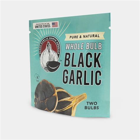 Black Garlic North America™ Buy Whole Bulb Black Garlic Bulbs 2 Bulbs