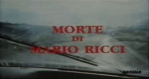 Imcdb Org La Mort De Mario Ricci Cars Bikes Trucks And