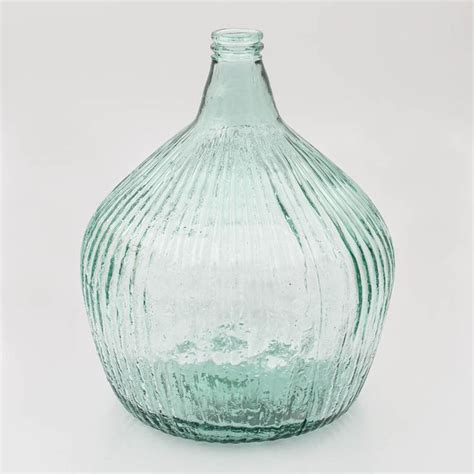 Vase Dame Jeanne Jutta 16L En Verre Recycle Vase Verre Verre