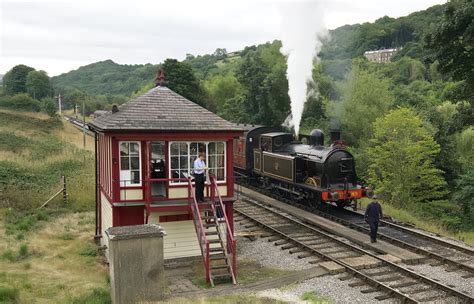 Token Exchange As The Taff Vale Railway Class 02 Lets Off Flickr