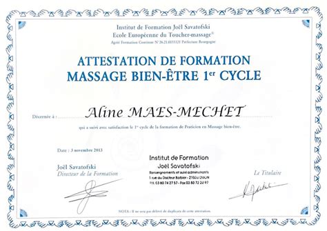 À Propos Massage Bien être Aline Maes