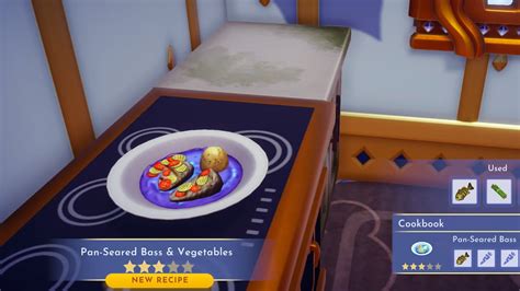 How To Make Pan Seared Bass In Disney Dreamlight Valley Pro Game Guides