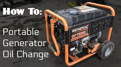 How To Change Generator Oil