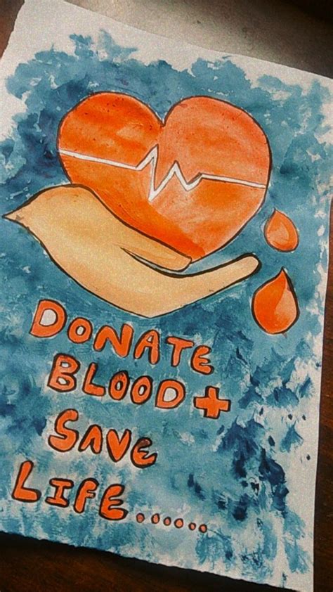 Blood Donation Poster Making