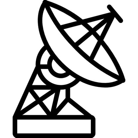 Satellite Dish Free Technology Icons