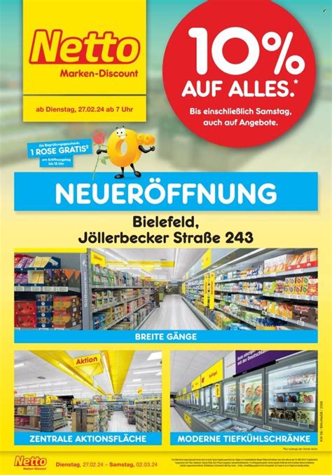 NETTO MARKEN DISCOUNT Prospekt Neueröffnung in deiner Nähe Ab