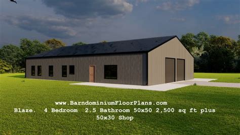 Blaze Barndominium Barndominium Floor Plans