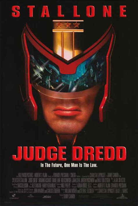 Judge Dredd Movie Posters From Movie Poster Shop