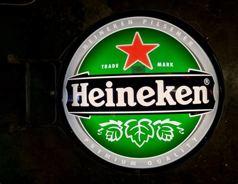 Heineken Bier Dubbelzijdige Lichtbak Cm Fh De Kornschuur