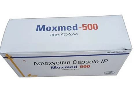 Moxmed 500 Amoxicillin Capsule Strength 500 Mg At Rs 240 Box In Bengaluru