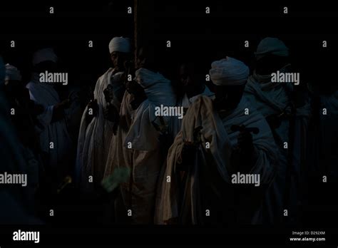 inside the lalibela churches during a procession Stock Photo - Alamy