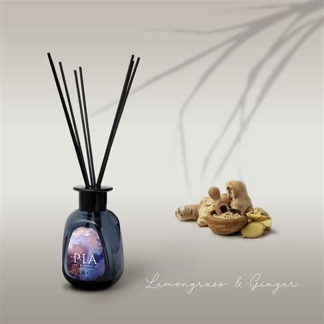 Lemongrass And Ginger Diffuser Pia Skincare