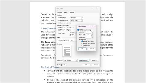 How To Add Line Numbers In Microsoft Word