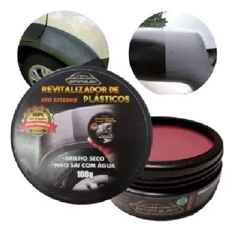 Kit 3 Cera Revitalizadora De Plástico Batom Black MercadoLivre