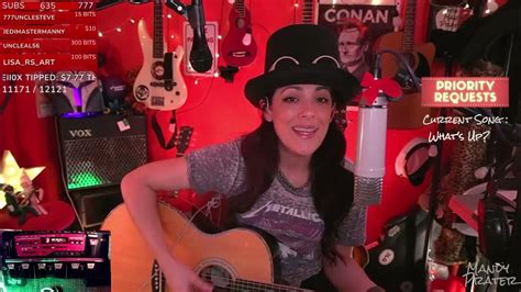 Whats Up 4 Non Blondes Cover With Live Looping And Backing Vox Youtube