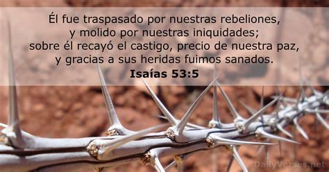 Isaías 53 5 Versículo de la Biblia DailyVerses net