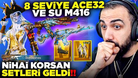 YENİ NİHAİ KORSAN SETLERİ GELDİ 8 SEVİYE ACE32 VE SU M416 GERİ