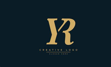 Alphabet Letters Initials Monogram Logo YR RY Y And R 9890199 Vector